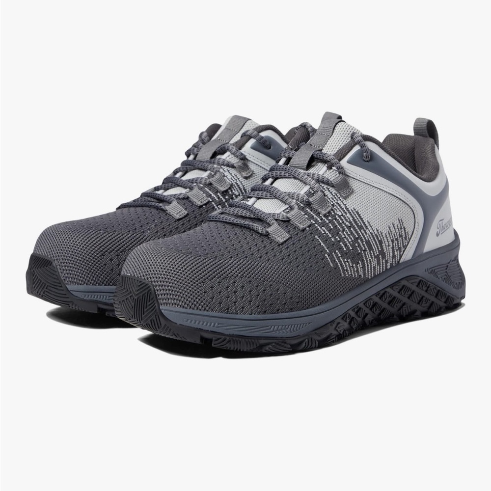 Thorogood AST Low Composite Toe Safety Sneakers charcoal Gray Black Men’s 9.5